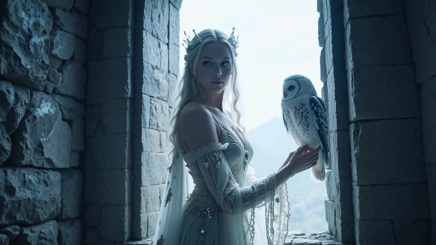 AI Video 019 Fantasy Music _ Stunning 4K Visuals_ A Mystical Journey with Goddesses for TTRPG _ Relaxation[4K/1V/182MB]-萌图网