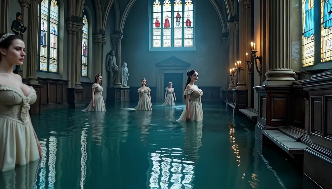 AI Video 029 Hour Victorian Goddess – Love and Liar [4K] – AI-Generated Everything[4K/1V/3.36GB]-萌图网