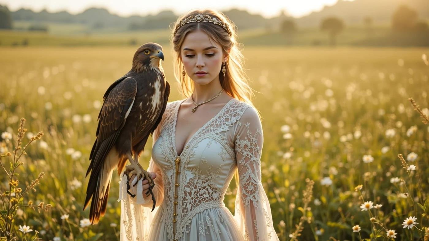 AI Video 016 Enchanting TTRPG Fantasy Music featuring Divine Goddesses[4K/1V/536MB]-萌图网