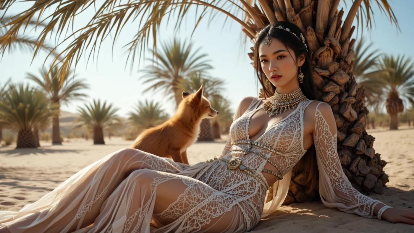 AI Video 019 Fantasy Music _ Stunning 4K Visuals_ A Mystical Journey with Goddesses for TTRPG _ Relaxation[4K/1V/182MB]插图4