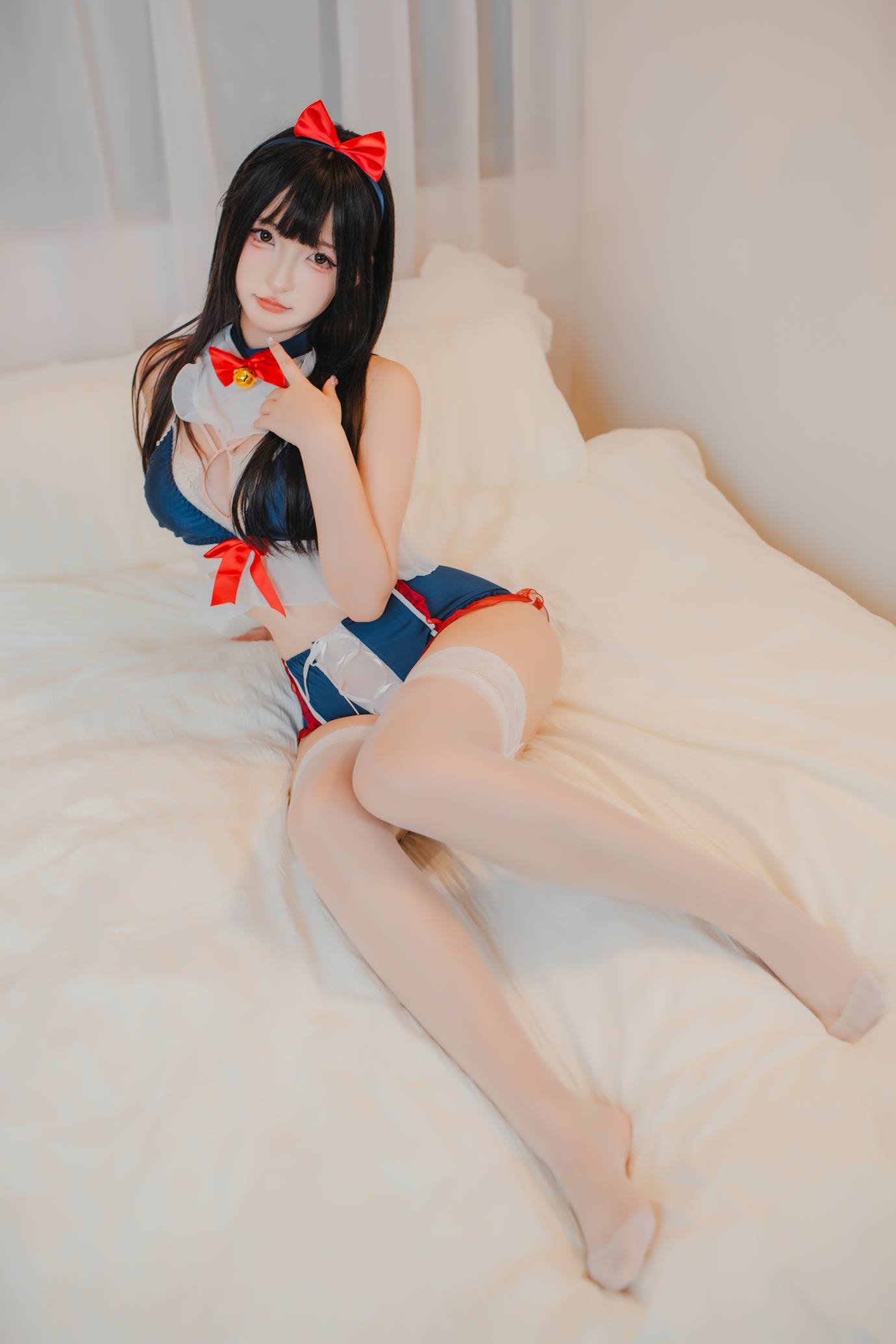 神楽板真冬 – 白丝猫娘[75P/2V/319MB]插图2