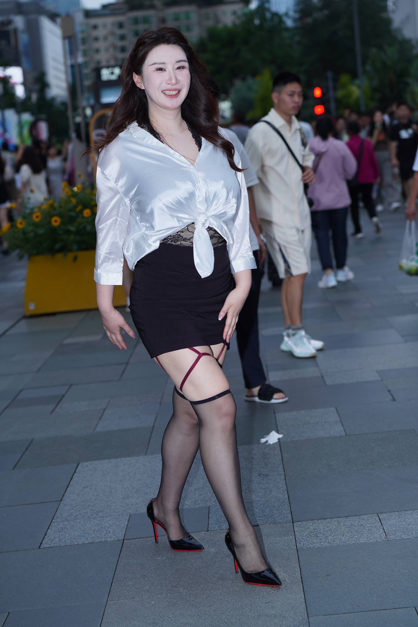 精选街拍作品 NO.5275 性感黑白搭配[189P/638MB]