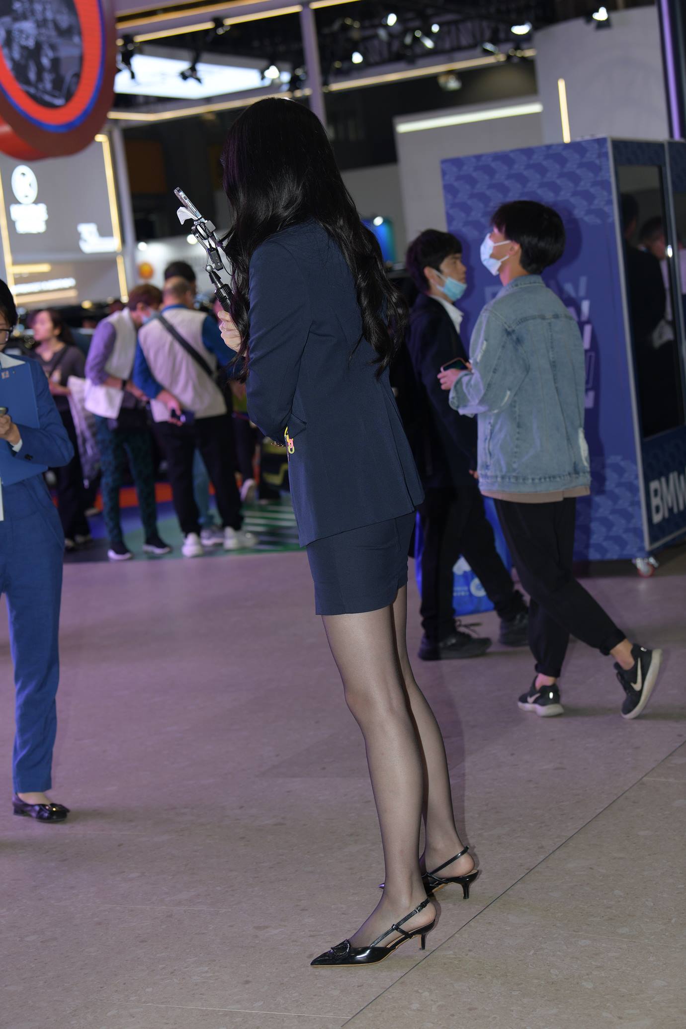 精选街拍作品 NO.5281 西服黑丝通勤风[119P/324MB]插图1