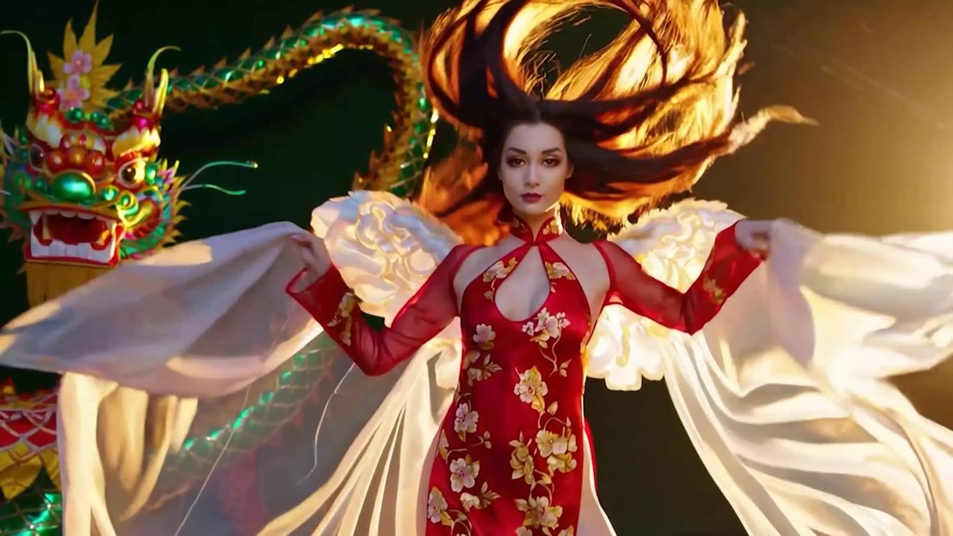 AI Video 049 Xuân Về Trong Nắng Sớm (POP EDM DANCE when Tet Tradition Ao Dai Meet Bikini Supermodel dance)[4K/1V/298MB]-萌图网