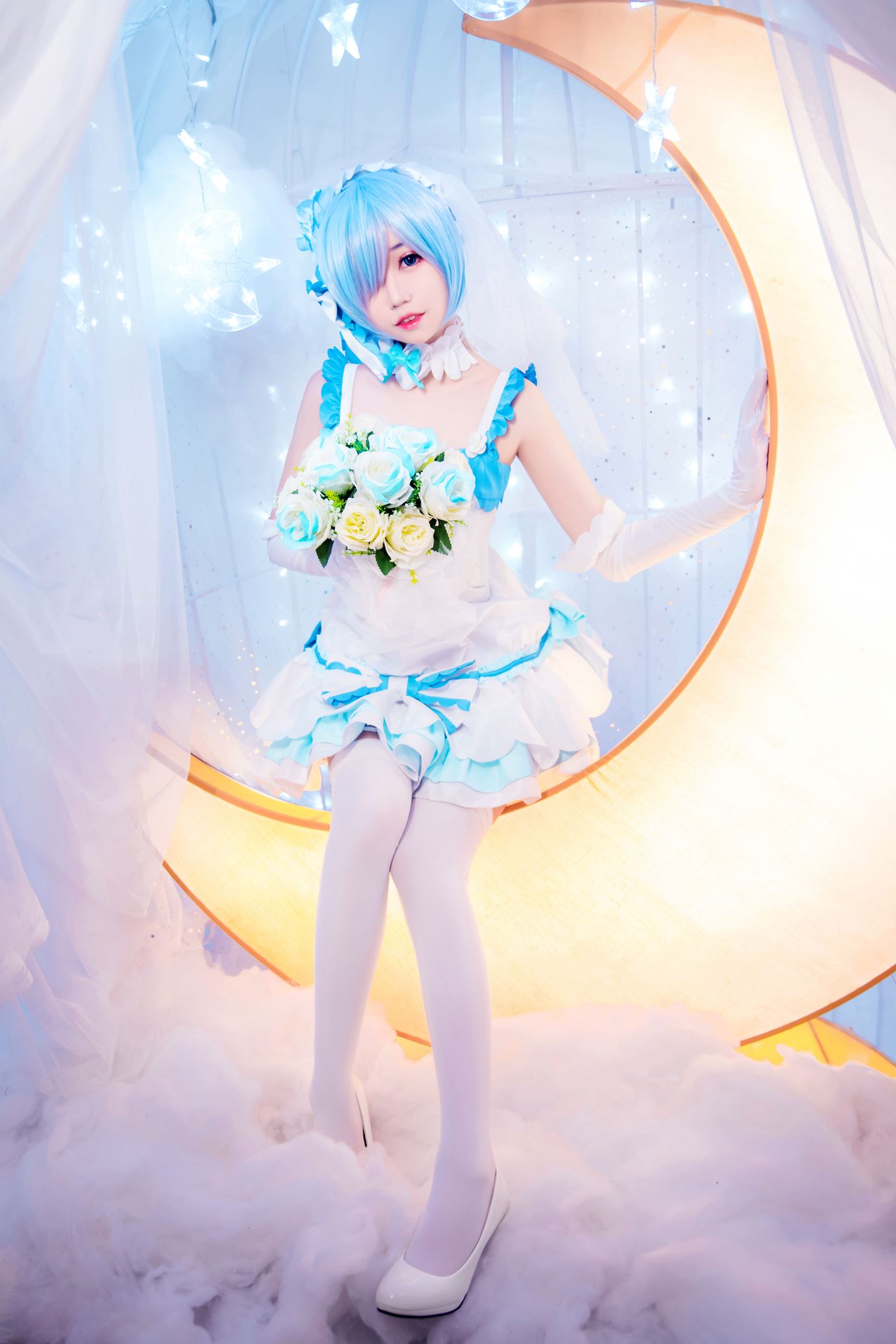 猫君君MaoJun – 蕾姆花嫁[38P/151MB]插图2