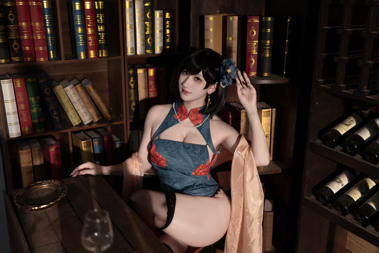 梓猫AzuNyan - 建武旗袍[9P/88MB]-萌图网