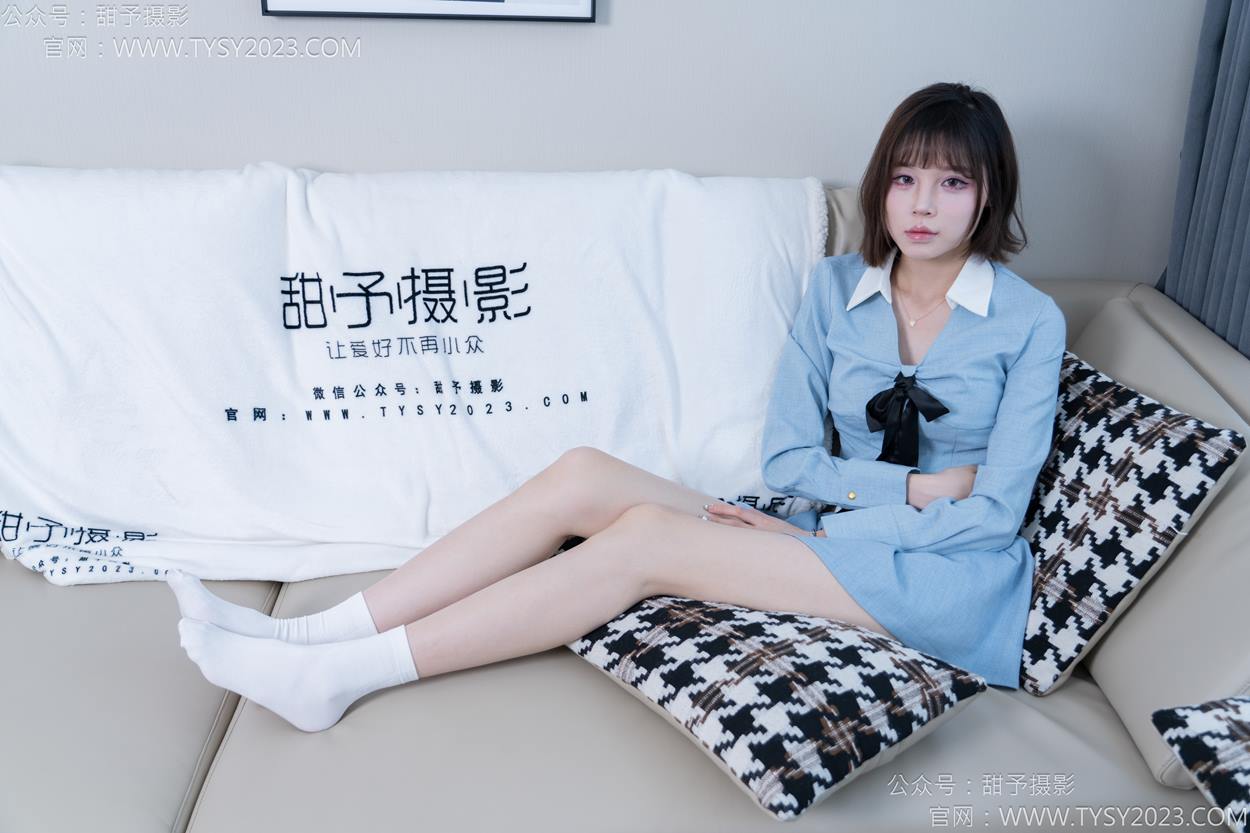 甜予摄影 NO.164 珞珞-板鞋、白棉袜、裸足[130P/2V/9.85GB]插图1