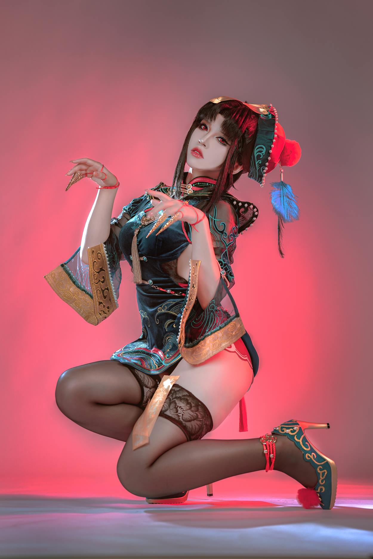 半半子 – 玉玲瓏 僵尸娘[24P/2V/187MB]插图4