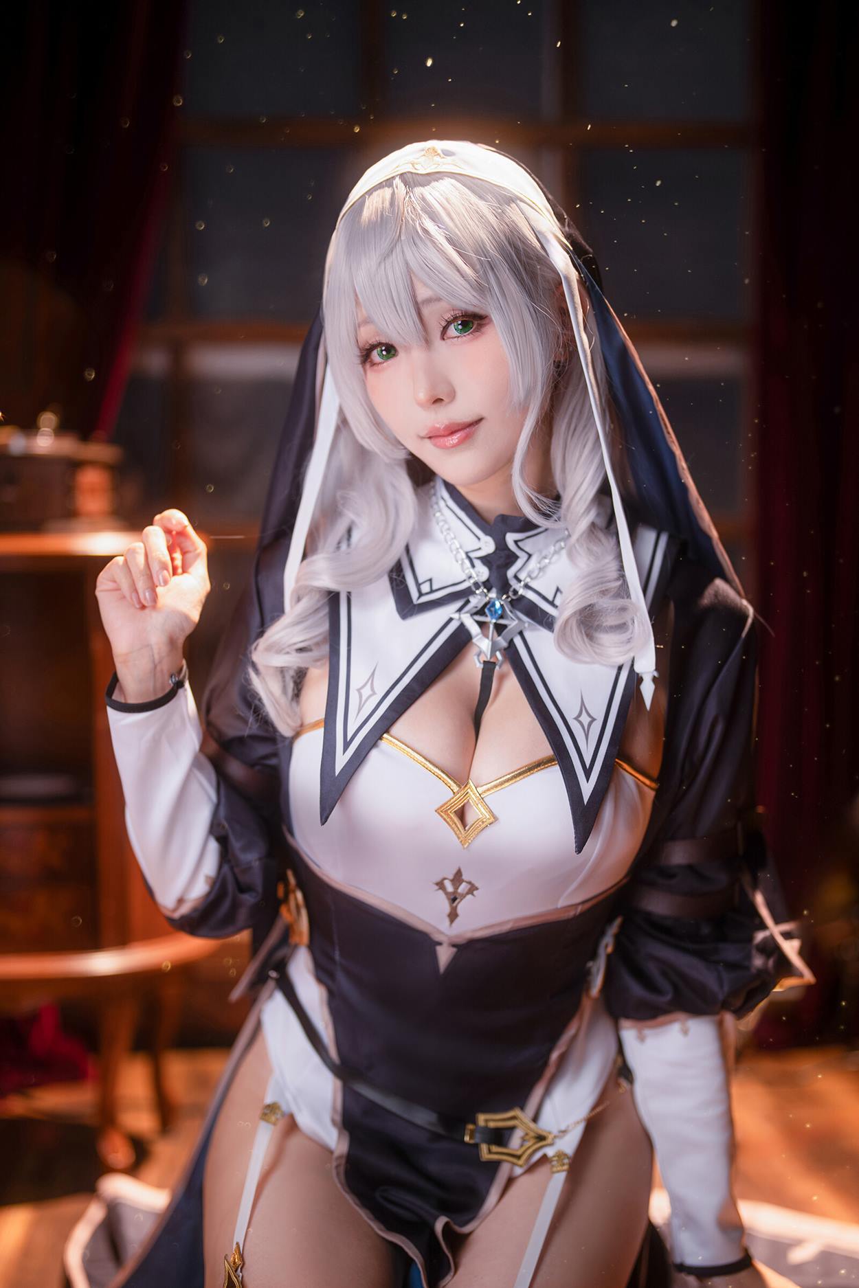 Ely_eee(ElyEE子) – Shirogane noel~Nun[27P/13V/206MB]插图1