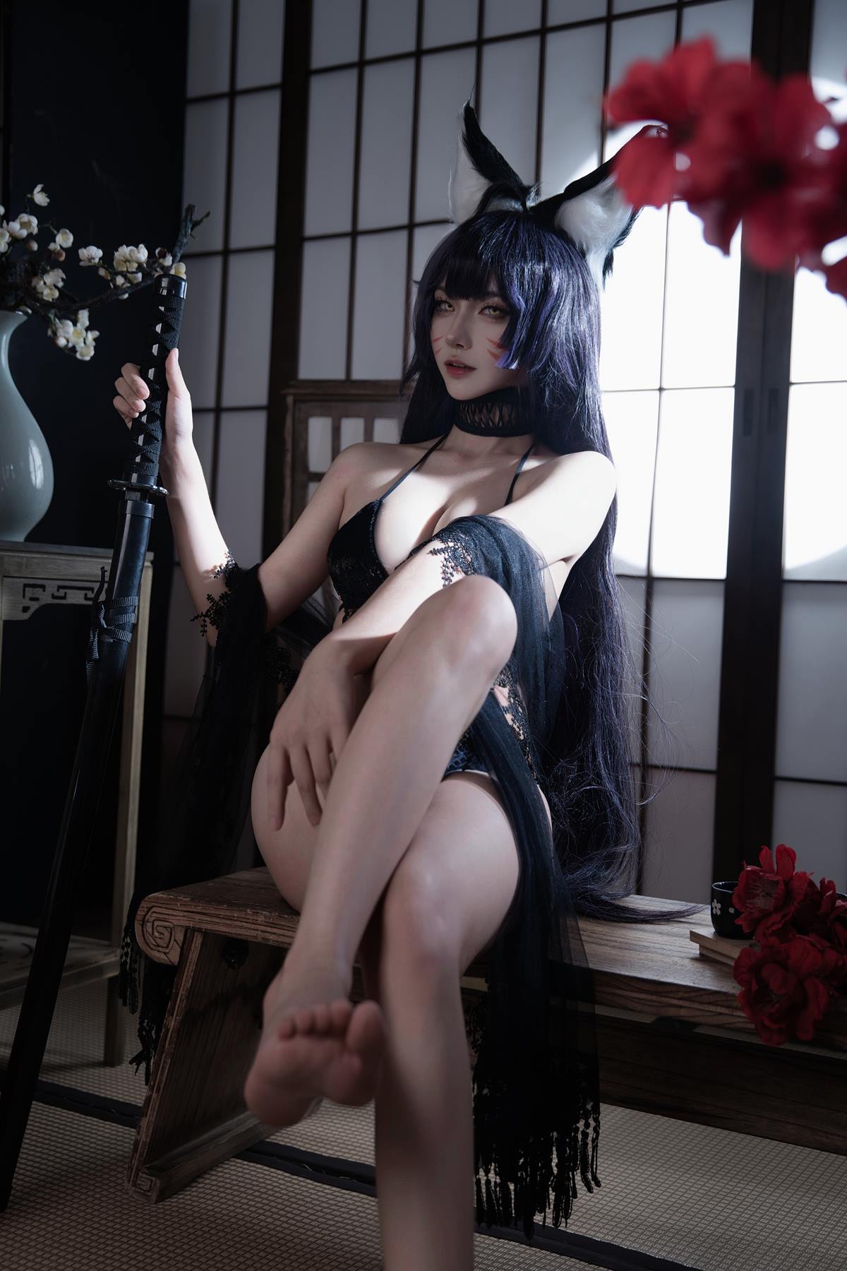 Seya-狮砸 - 碧蓝航线 武藏 泳装[12P/149MB]