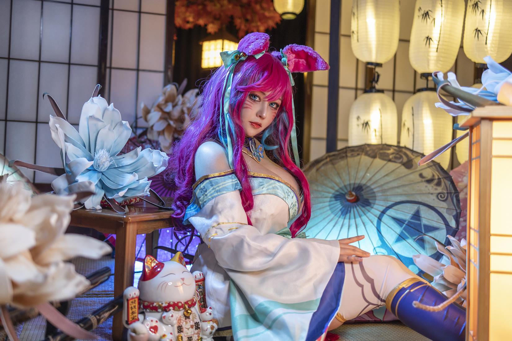 KANEKO_咔喵 - 英雄联盟 灵魂莲华 阿狸[17P/1V/541MB]