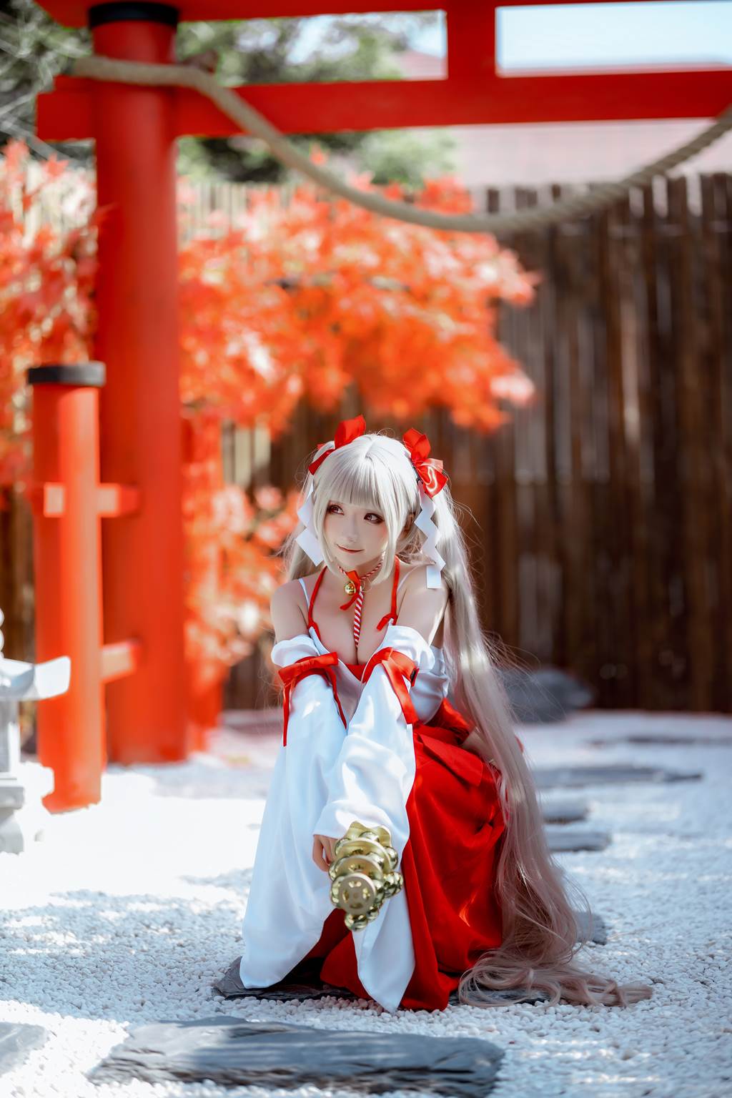 是三不是世w - 碧蓝航线 可畏 巫女[21P/539MB]