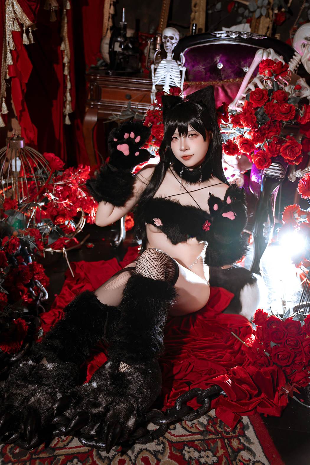 二佐Nisa - 碧蓝航线 爱宕万圣节[28P/598MB]