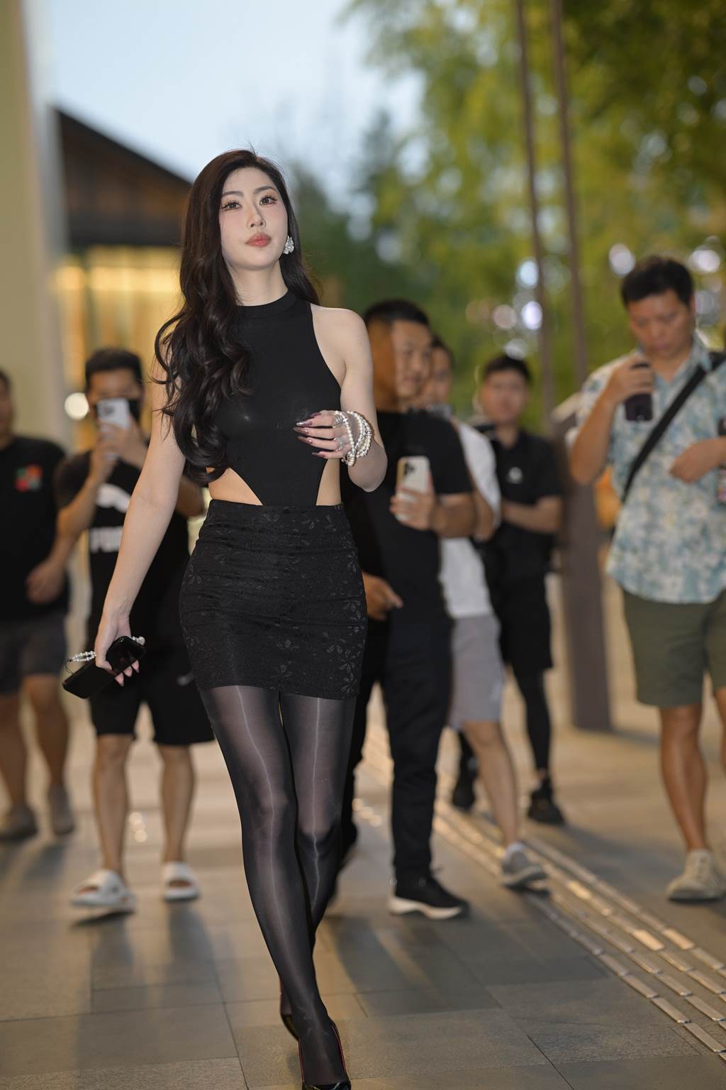 精选街拍作品 NO.6057 性感黑色系[219P/567MB]