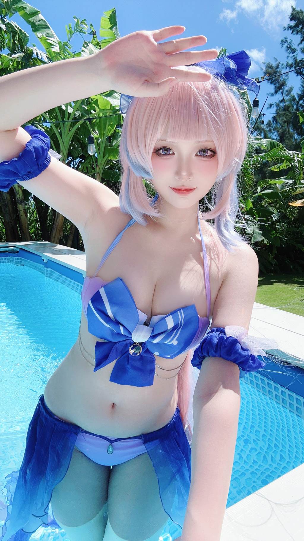 Yuki亭 - 2024冲绳夏日自拍册 心海泳装[11P/68MB]