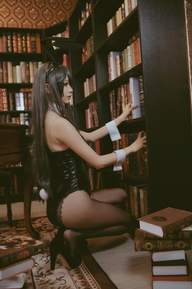 风之领域精品写真@No.198 黑丝兽耳兔女郎 [38P/433MB]-萌图网