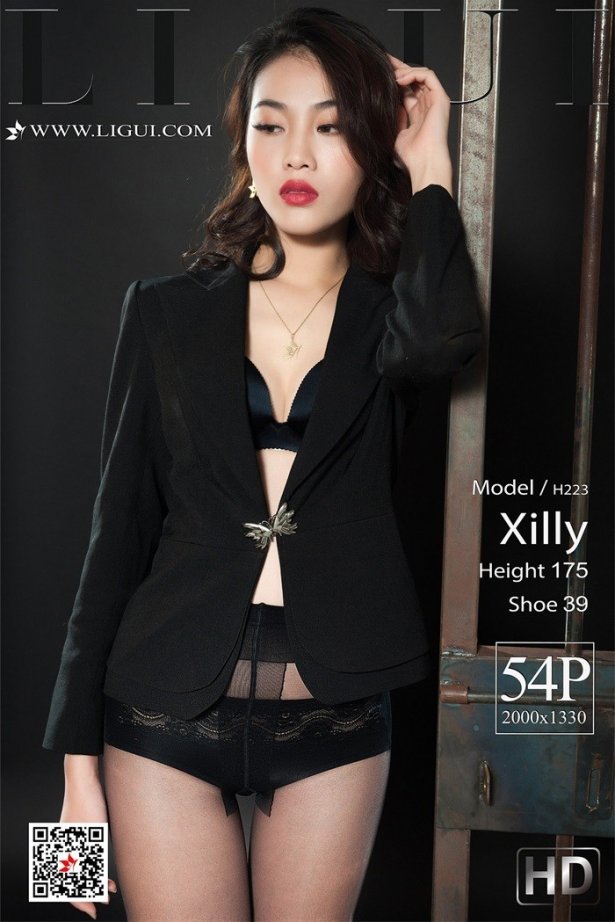 [Ligui丽柜] 2018.12.02 逃不掉的黑丝 Model Xilly [54P/77MB]-萌图网