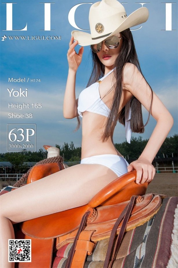[Ligui丽柜] 2019.03.02 热情跑马场 Model Yoki [64P/74.5MB]-萌图网