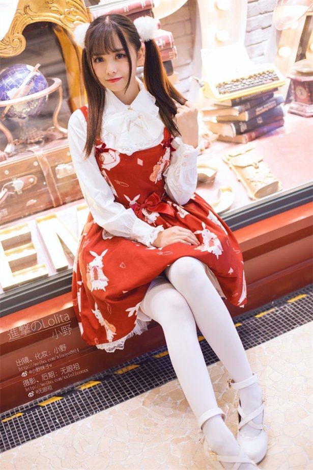 微博红人@小野妹子w 洛丽塔 [14P/60MB]-萌图网