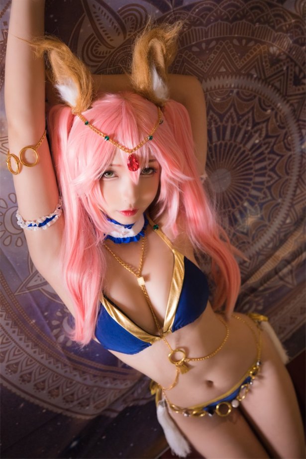 神楽坂真冬写真 玉藻前舞娘《Mysterious Love》[150P/445MB]-萌图网