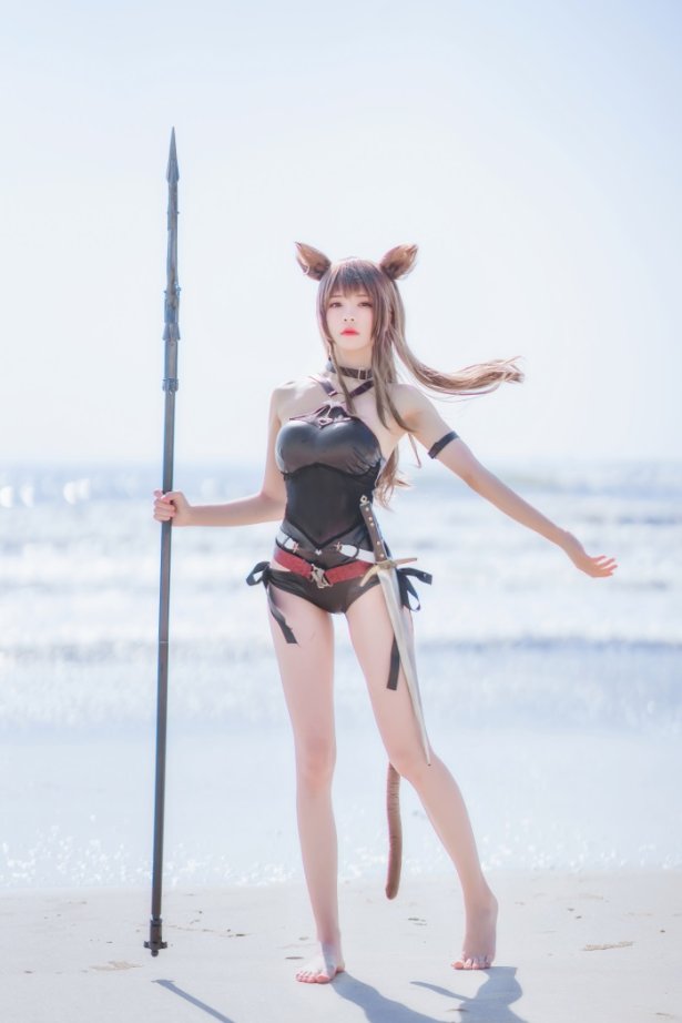 人气Coser@桜桃喵 天火泳衣 [25P/351MB]-萌图网