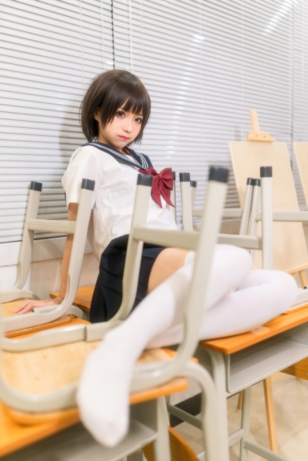 知名动漫博主@蠢沫沫 教室 [61P/485MB]-萌图网