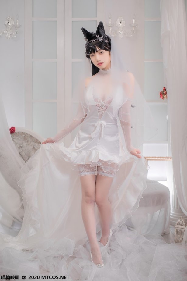 [喵糖映画]VOL.156 爱宕花嫁 [32P/346M]-萌图网