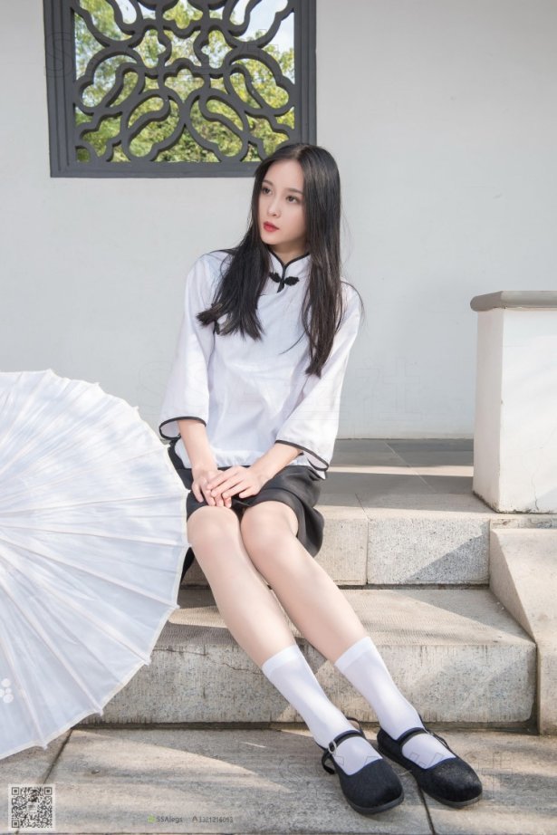 [SSA丝社] NO.068 丽萍 冬日的民国学妹穿进口肉丝[99P/150M]-萌图网