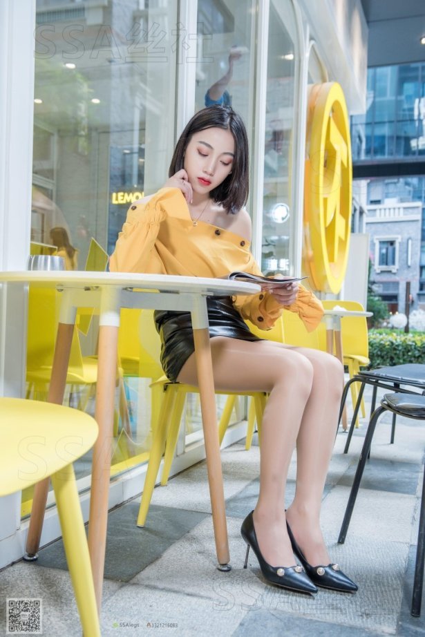 SSA丝社 第047期：大大进口油亮丝袜街拍美丽冻人 [99P/192MB]-萌图网