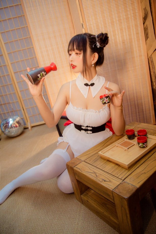 大眼萌妹@黑猫猫OvO - 中华风 [15P/131MB]-萌图网