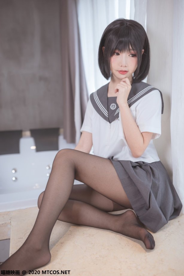 喵糖映画 JKL.017 黑丝JK制服 [21P/270MB]-萌图网