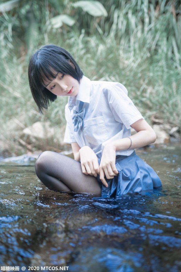 喵糖映画 JKL.016 溪边JK制服 [37P/372MB]-萌图网