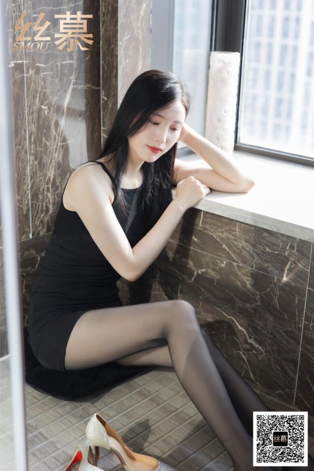 丝慕写真 SM365 天天一元 紫宁《禁欲黑丝》[76P/95MB]-萌图网