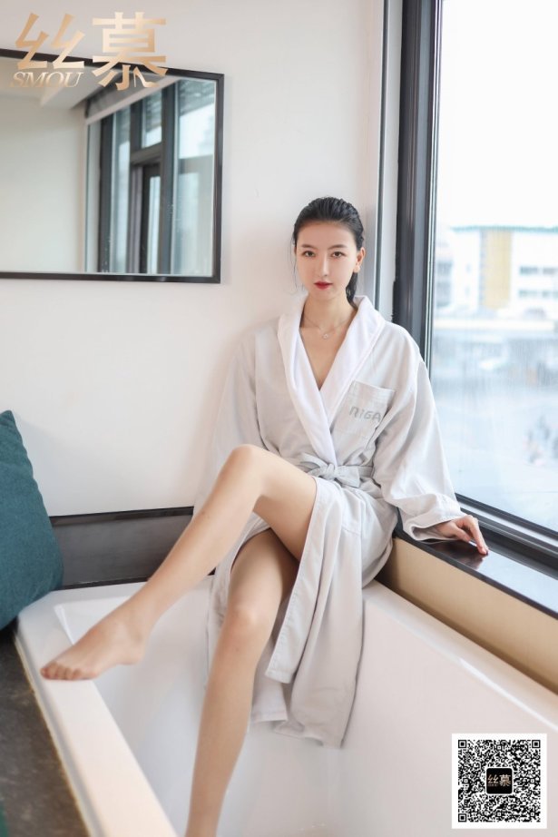 丝慕写真 SM410 天天一元 茗茗《法兰绒浴袍》[61P/141MB]-萌图网