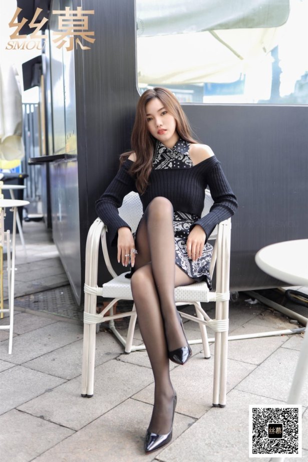 丝慕写真 SM403 天天一元 文欣《街拍黑丝美人》[83P/257MB]-萌图网