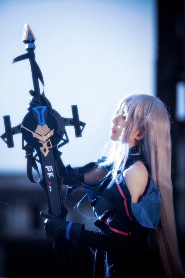 萝莉风COS 桜桃喵 – 斯卡蒂[15P/307MB]-萌图网