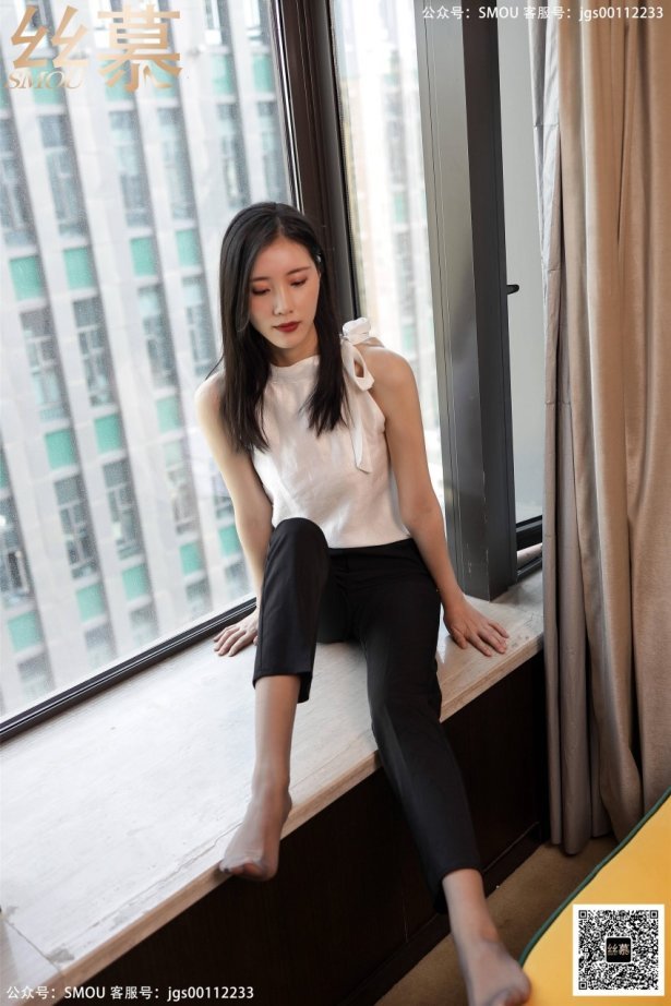 丝慕写真 SM425 天天一元 紫宁《高腰OL西裤袜》[64P/189MB]-萌图网