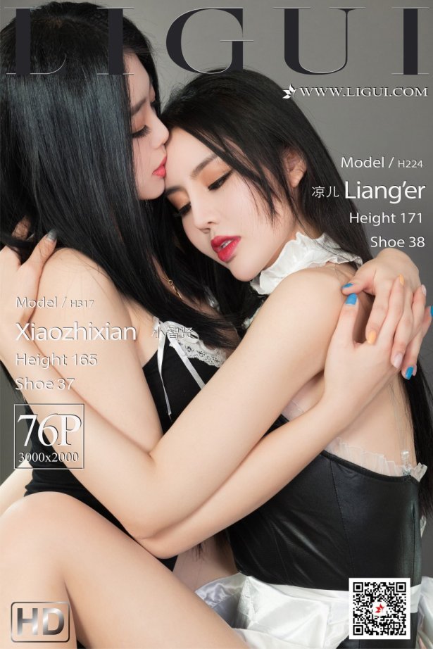 [Ligui丽柜] 2021.02.26 《双生花-香丝情圆》凉儿&小智贤 [72P/80M]-萌图网