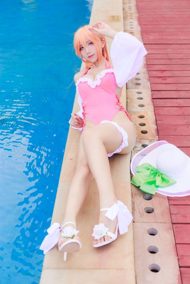 九曲Jean – 夏日 黎塞留泳装 [25P/238MB]-萌图网