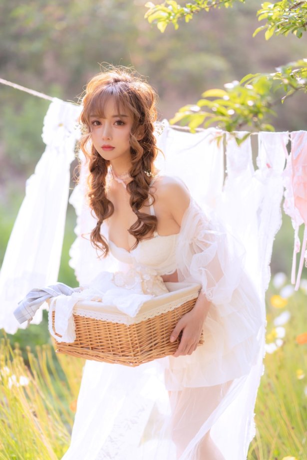 过期米线线喵 – 夏日限定 晒衣服 [41P/68MB]-萌图网