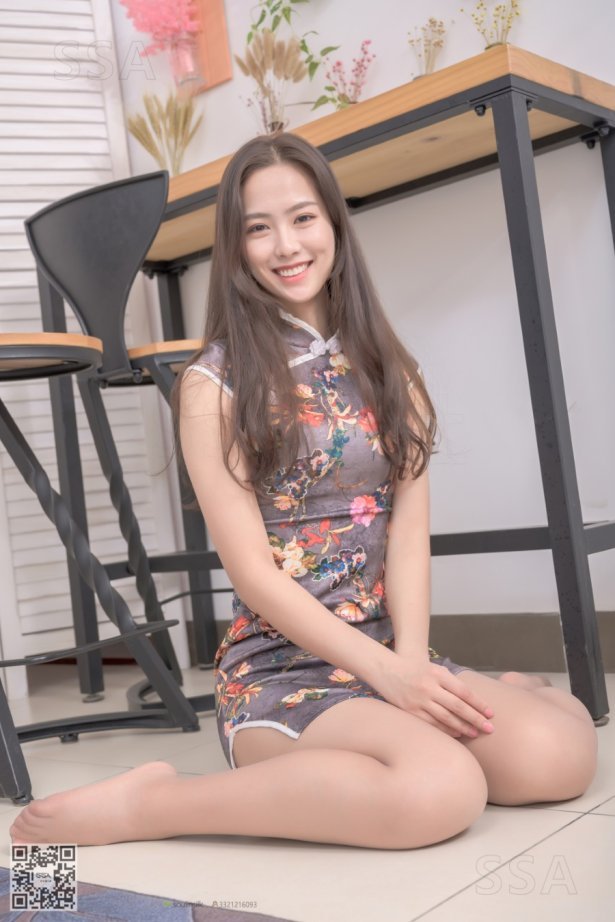 [SSA丝社]超清写真 NO.219 小鹿笑容治愈复古旗袍咖啡丝（下）[100P/1.08GB]-萌图网