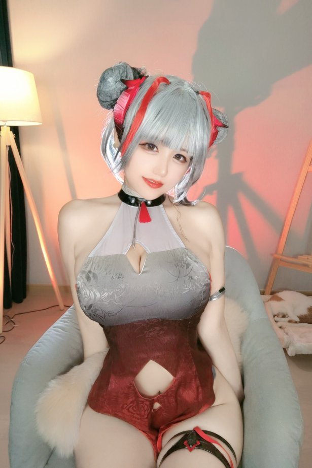 小仓千代w – w旗袍 [33P/150MB]-萌图网