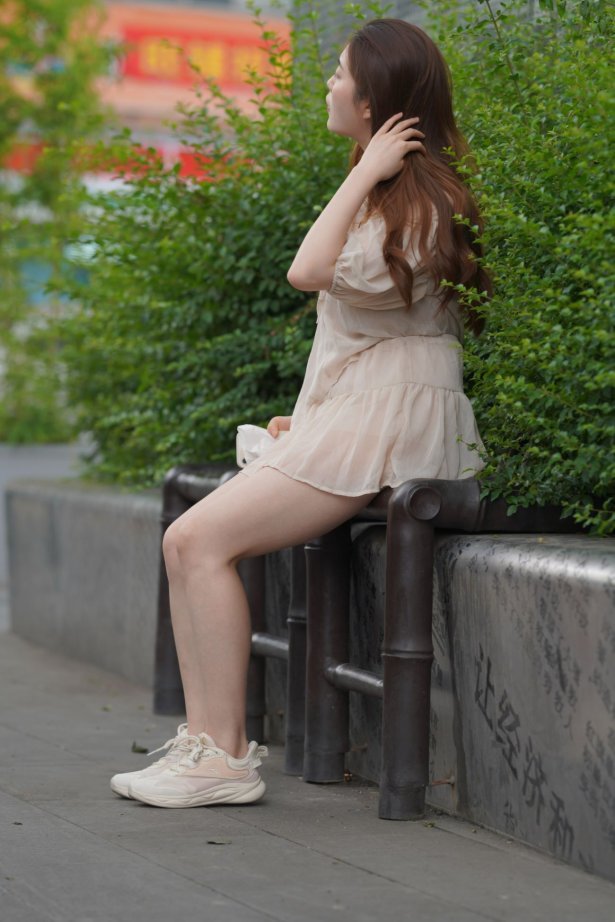 精选街拍 No.1309 薄纱连衣裙美女（1） [146P/166M]-萌图网