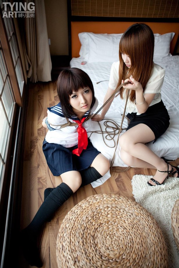 [禁忌摄影]Taboo-love NO.091 TyingArt 縛リ芸術 Dimdim & Shiryl OL & School Girl 1[26P/7.04MB]-萌图网