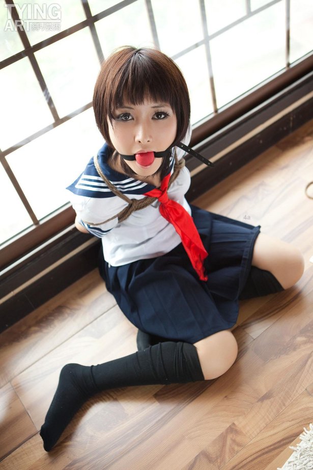 [禁忌摄影]Taboo-love NO.092 TyingArt 縛リ芸術 Dimdim & Shiryl OL & School Girl 2[40P/10.7MB]-萌图网