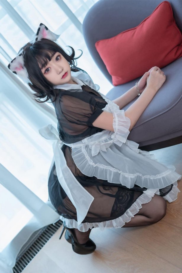 动漫博主 恩田直幸 奶牛猫女仆 [46P/368MB]-萌图网