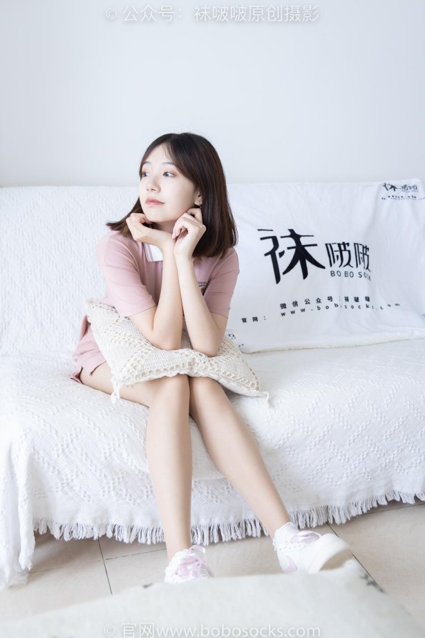 [BoBoSocks袜啵啵]NO.163 小甜豆-空军一号板鞋、白棉袜、肉丝[135P/1V/5.92GB]-萌图网
