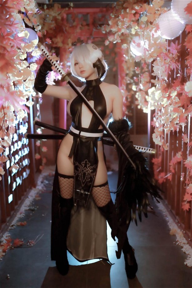 Nyako喵子  - 2B同人旗袍[43P/196MB]-萌图网