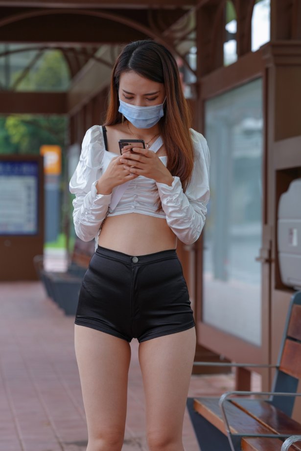 精选街拍作品 NO.2016 凯恩街拍作品 - 丰硕热裤美眉[566P/924MB]-萌图网