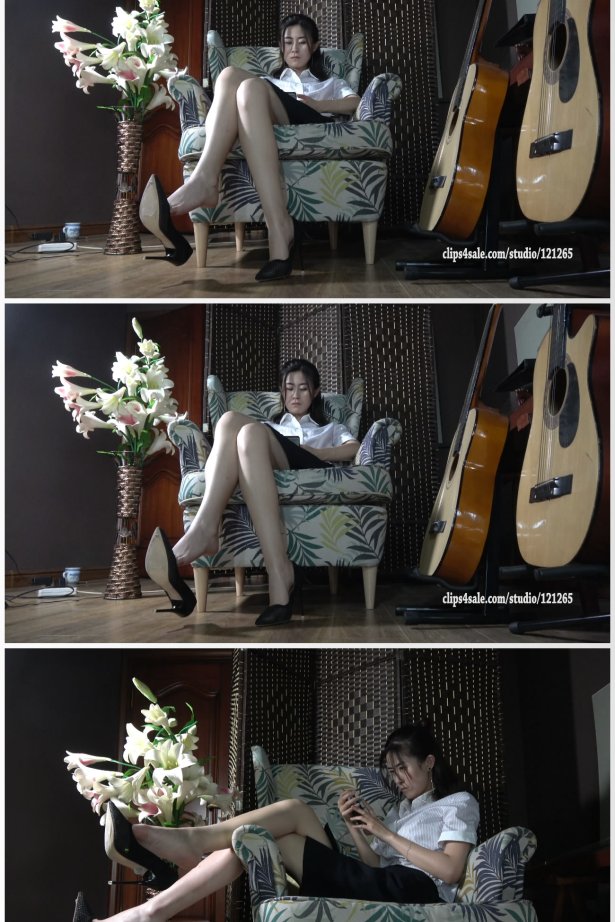 K&M 059 – 王琦蕊展示极致的挑鞋技术和美足（4K）[1V/1.28G]-萌图网